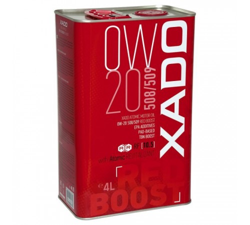 Моторна олива Xado 0W-20 508/509 Red Boost, 4 л (ХА 25294) Моторна олива Xado 0W-20 508/509 Red Boost, 4 л (ХА 25294)