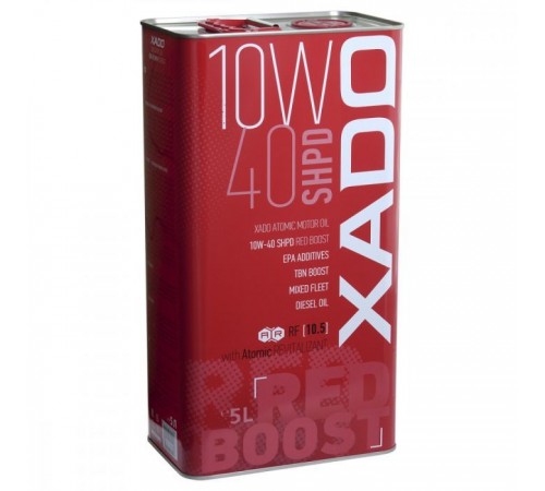 Моторна олива Xado 10W-40 SHPD, Red Boost 5 л (XA 26349) Моторна олива Xado 10W-40 SHPD, Red Boost 5 л (XA 26349)