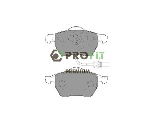 Тормозные колодки Profit 5005-1717 Тормозные колодки Profit 5005-1717