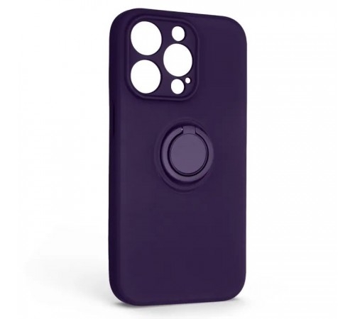 Чохол до мобільного телефона Armorstandart Icon Ring Apple iPhone 14 Pro Dark Purple (ARM68712) Чохол до мобільного телефона Armorstandart Icon Ring Apple iPhone 14 Pro Dark Purple (ARM68712)