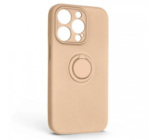 Чохол до мобільного телефона Armorstandart Icon Ring Apple iPhone 14 Pro Pink Sand (ARM68710) Чохол до мобільного телефона Armorstandart Icon Ring Apple iPhone 14 Pro Pink Sand (ARM68710)