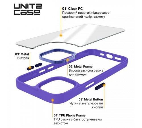 Чохол до мобільного телефона Armorstandart UNIT2 Apple iPhone 15 Pro Max Lavander (ARM69991) Чохол до мобільного телефона Armorstandart UNIT2 Apple iPhone 15 Pro Max Lavander (ARM69991)