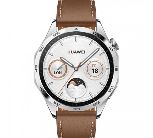 Смарт-годинник Huawei WATCH GT 4 46mm Classic Brown Leather (55020BGW) Смарт-годинник Huawei WATCH GT 4 46mm Classic Brown Leather (55020BGW)
