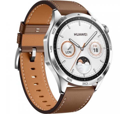 Смарт-годинник Huawei WATCH GT 4 46mm Classic Brown Leather (55020BGW) Смарт-годинник Huawei WATCH GT 4 46mm Classic Brown Leather (55020BGW)