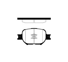 Тормозные колодки HI-Q SP1272