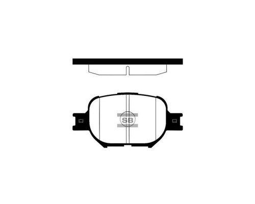 Тормозные колодки HI-Q SP1272 Тормозные колодки HI-Q SP1272