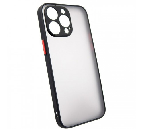Чохол до мобільного телефона Dengos Matte iPhone 15 Pro Max (black) (DG-TPU-MATT-133) Чохол до мобільного телефона Dengos Matte iPhone 15 Pro Max (black) (DG-TPU-MATT-133)