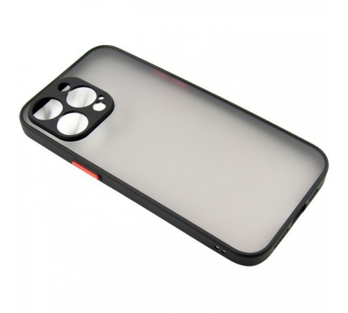Чохол до мобільного телефона Dengos Matte iPhone 15 Pro Max (black) (DG-TPU-MATT-133) Чохол до мобільного телефона Dengos Matte iPhone 15 Pro Max (black) (DG-TPU-MATT-133)