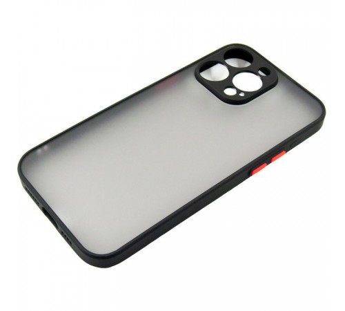 Чохол до мобільного телефона Dengos Matte iPhone 15 Pro Max (black) (DG-TPU-MATT-133) Чохол до мобільного телефона Dengos Matte iPhone 15 Pro Max (black) (DG-TPU-MATT-133)