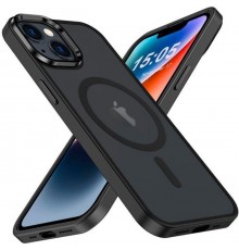 Чехол для мобильного телефона 2E Basic Apple iPhone 15 Soft Touch MagSafe Cover Black (2E-IPH-15-OCLS-BK)