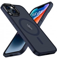 Чехол для мобильного телефона 2E Basic Apple iPhone 15 Soft Touch MagSafe Cover Dark Blue (2E-IPH-15-OCLS-DL)