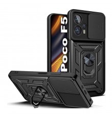 Чохол до мобільного телефона BeCover Military Poco F5 Black (709996)