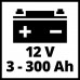Пуско зарядное устройство для Einhell CE-BC 15 M, 280Вт, 12В, 3-600Ач, макс 15А, 7.65кг (1002265)
