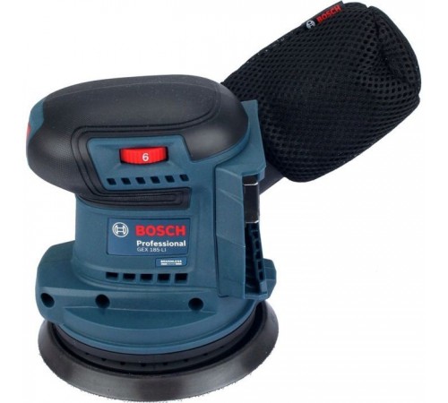 Шлифовальная машина Bosch GEX 185-LI, 18В, 125 мм, 6000-10000 об/мин (без АКБ и ЗУ) (0.601.3A5.020) Шлифовальная машина Bosch GEX 185-LI, 18В, 125 мм, 6000-10000 об/мин (без АКБ и ЗУ) (0.601.3A5.020)