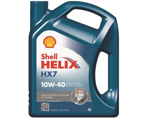 Моторное масло Shell Helix HX7 10W-40, 5л (73914) Моторное масло Shell Helix HX7 10W-40, 5л (73914)