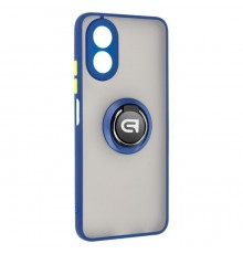 Чохол до мобільного телефона Armorstandart Frosted Matte Ring OPPO A18 4G / A38 4G Navy Blue (ARM72701)