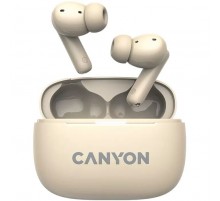 Наушники Canyon TWS-10 OnGo ANC ENC Beige (CNS-TWS10BG)