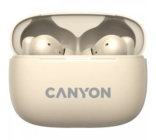 Навушники Canyon TWS-10 OnGo ANC ENC Beige (CNS-TWS10BG) Навушники Canyon TWS-10 OnGo ANC ENC Beige (CNS-TWS10BG)