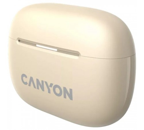 Навушники Canyon TWS-10 OnGo ANC ENC Beige (CNS-TWS10BG) Навушники Canyon TWS-10 OnGo ANC ENC Beige (CNS-TWS10BG)