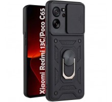 Чохол до мобільного телефона BeCover Military Xiaomi Redmi 13C / Poco C65 Black (710561)