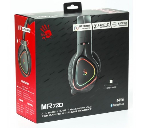 Наушники A4Tech Bloody MR720 RGB Black (4711421988872) Наушники A4Tech Bloody MR720 RGB Black (4711421988872)