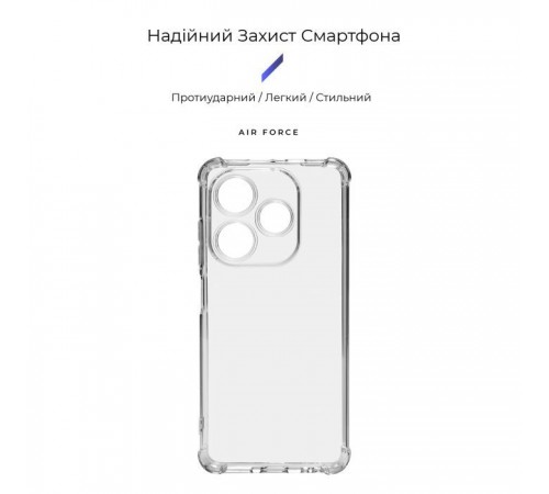 Чохол до мобільного телефона Armorstandart Air Force Infinix Smart 8 Camera cover Transparent (ARM73220) Чохол до мобільного телефона Armorstandart Air Force Infinix Smart 8 Camera cover Transparent (ARM73220)