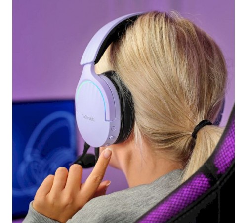 Навушники Trust GXT 490 Fayzo 7.1 USB-A Purple (25303) Навушники Trust GXT 490 Fayzo 7.1 USB-A Purple (25303)