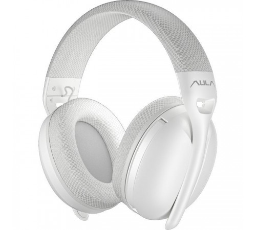 Наушники Aula S6 - 3 in 1 Wired/2.4G Wireless/Bluetooth White (6948391235561) Наушники Aula S6 - 3 in 1 Wired/2.4G Wireless/Bluetooth White (6948391235561)
