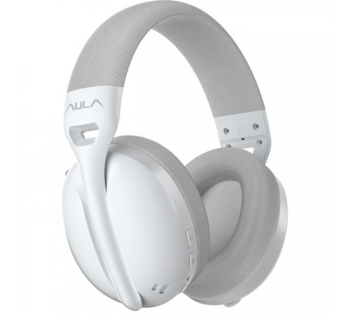 Наушники Aula S6 - 3 in 1 Wired/2.4G Wireless/Bluetooth White (6948391235561) Наушники Aula S6 - 3 in 1 Wired/2.4G Wireless/Bluetooth White (6948391235561)