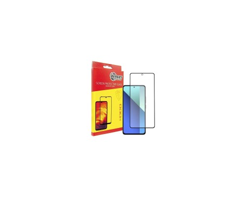 Чехол для мобильного телефона Dengos Kit for Xiaomi Redmi Note 13 4G case + glass (Black) (DG-KM-66)