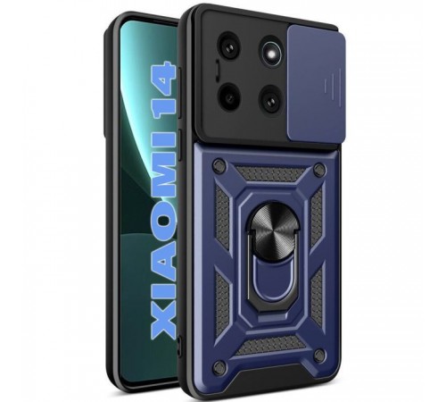 Чохол до мобільного телефона BeCover Military Xiaomi 14 5G Blue (710798) Чохол до мобільного телефона BeCover Military Xiaomi 14 5G Blue (710798)