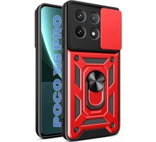 Чохол до мобільного телефона BeCover Military Poco X6 Pro Red (711160)