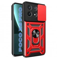 Чохол до мобільного телефона BeCover Military Poco X6 Pro Red (711160)