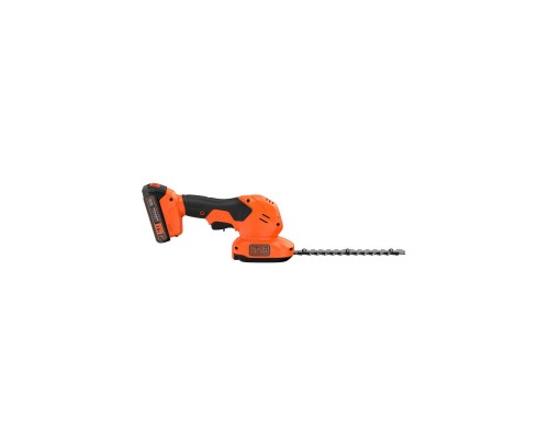 Кущоріз Black&Decker 18 В, 2Ah, насадки- 20 см/8 мм, 10 см/18 мм, (BCSS18D1) Кущоріз Black&Decker 18 В, 2Ah, насадки- 20 см/8 мм, 10 см/18 мм, (BCSS18D1)