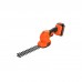 Кущоріз Black&Decker 18 В, 2Ah, насадки- 20 см/8 мм, 10 см/18 мм, (BCSS18D1)
