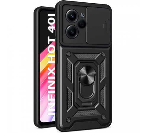 Чохол до мобільного телефона BeCover Military Infinix Hot 40i (X6528B) Black (710673) Чохол до мобільного телефона BeCover Military Infinix Hot 40i (X6528B) Black (710673)