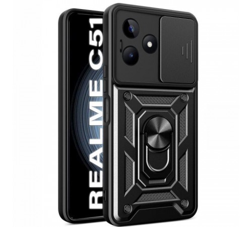 Чохол до мобільного телефона BeCover Military Realme C51 Black (710705) Чохол до мобільного телефона BeCover Military Realme C51 Black (710705)