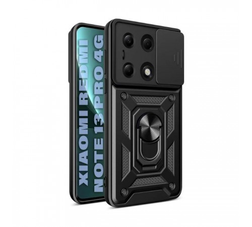 Чохол до мобільного телефона BeCover Military Xiaomi Redmi Note 13 Pro 4G Black (711024)