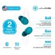 Навушники Jlab JBuds Mini Aqua Teal (IEUEBJBMINIRAQUA124)