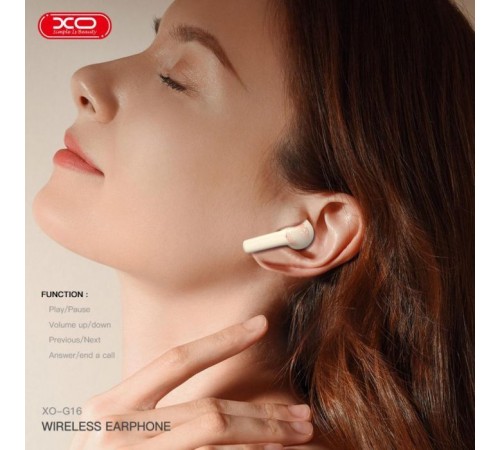 Навушники XO G16 ENC White (XO-G16WH) Навушники XO G16 ENC White (XO-G16WH)