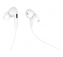Навушники Denmen HF DR06 3.5mm 1.2 м White (DE-DR06-WH)