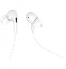 Наушники Denmen HF DR06 3.5mm 1.2м White (DE-DR06-WH)