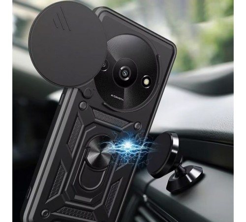 Чохол до мобільного телефона BeCover Military Xiaomi Redmi A3 4G Black (711319)