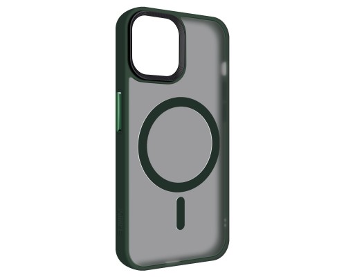 Чохол до мобільного телефона Armorstandart Uniq Magsafe Apple iPhone 13 Dark Green (ARM75329) Чохол до мобільного телефона Armorstandart Uniq Magsafe Apple iPhone 13 Dark Green (ARM75329)