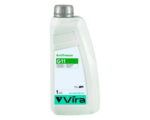 Антифриз VIRA -40 °C G11 зелена 1 кг (VI0030)