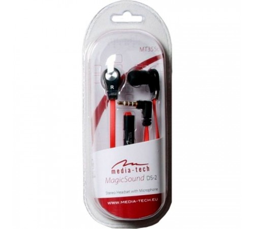 Навушники Media-Tech Magicsound DS-2 Black-Red (MT3556R) Навушники Media-Tech Magicsound DS-2 Black-Red (MT3556R)
