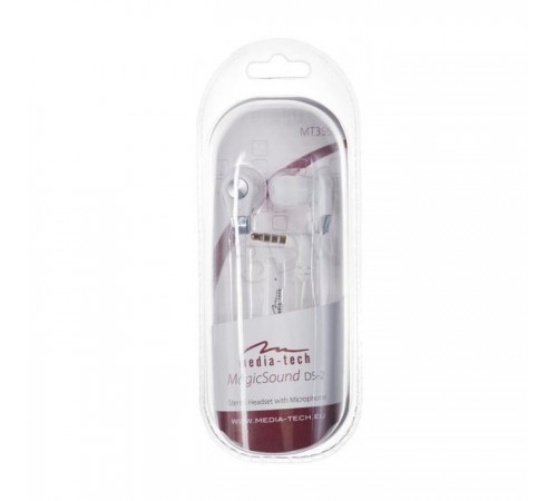 Навушники Media-Tech Magicsound DS-2 White (MT3556W) Навушники Media-Tech Magicsound DS-2 White (MT3556W)