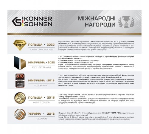 Автомобильный компрессор Konner&Sohnen аккумуляторный KS P20, 120Вт, 6000мАч, 150psi, 23л/мин, 0.9кг (KSP20) Автомобильный компрессор Konner&Sohnen аккумуляторный KS P20, 120Вт, 6000мАч, 150psi, 23л/мин, 0.9кг (KSP20)