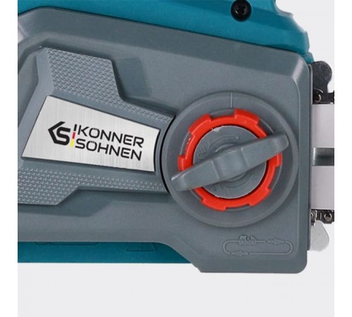 Ланцюгова пила Konner&Sohnen KS CS20V-12, 20V, 3000об/хв, 3.5кг (KSCS20V-12) Ланцюгова пила Konner&Sohnen KS CS20V-12, 20V, 3000об/хв, 3.5кг (KSCS20V-12)
