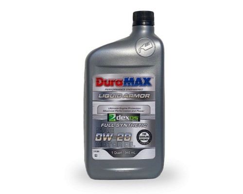 Моторна олива DuraMAX 0W20 DEXOS G2 SYN, 0,946 л Моторна олива DuraMAX 0W20 DEXOS G2 SYN, 0,946 л